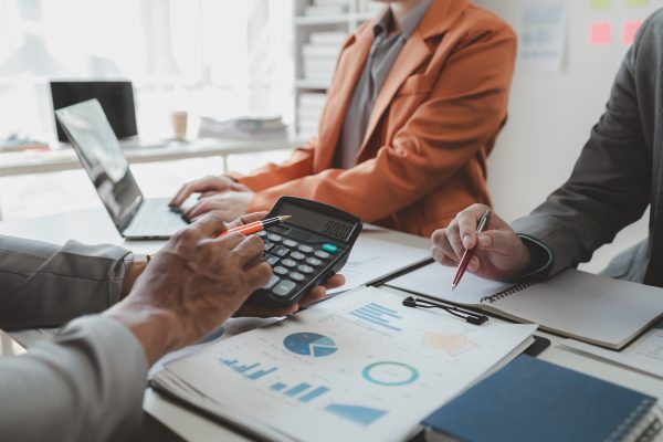 Calculate the numbers according to the report sent to the meeting, They are calculating the taxes th